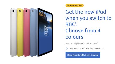 rbc free ipad sign in.